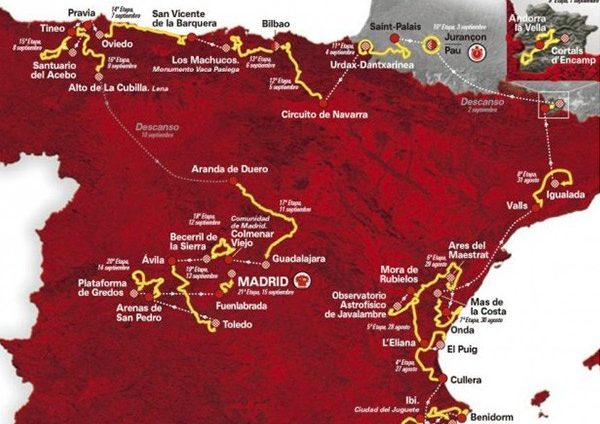 Apuestas de Vuelta a España