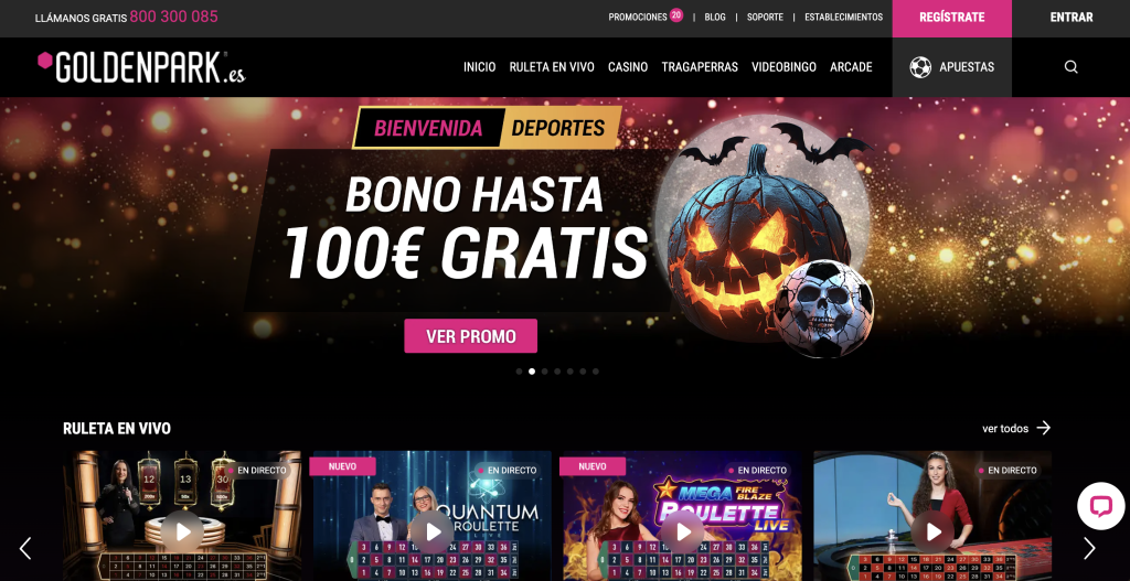 GoldenPark Casino Juegos